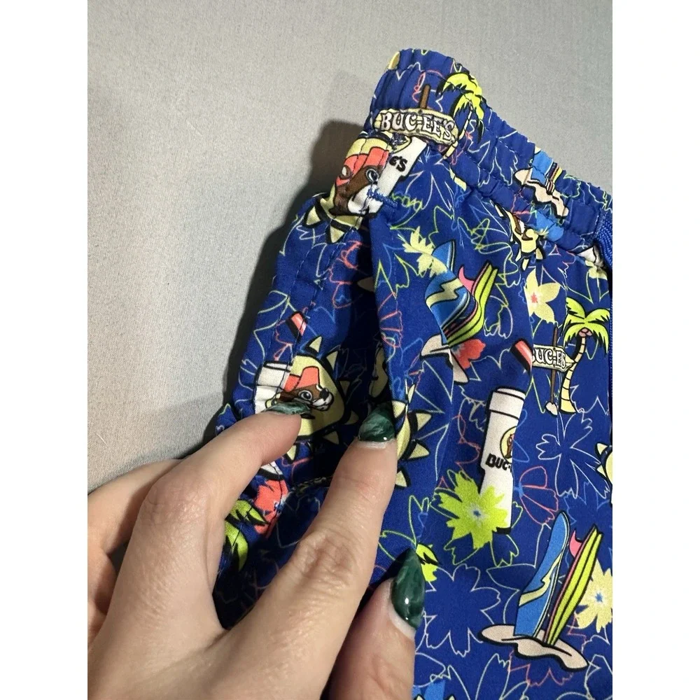 Buc-ee's Boy Toddler Blue Swim Trunks‎ 4T